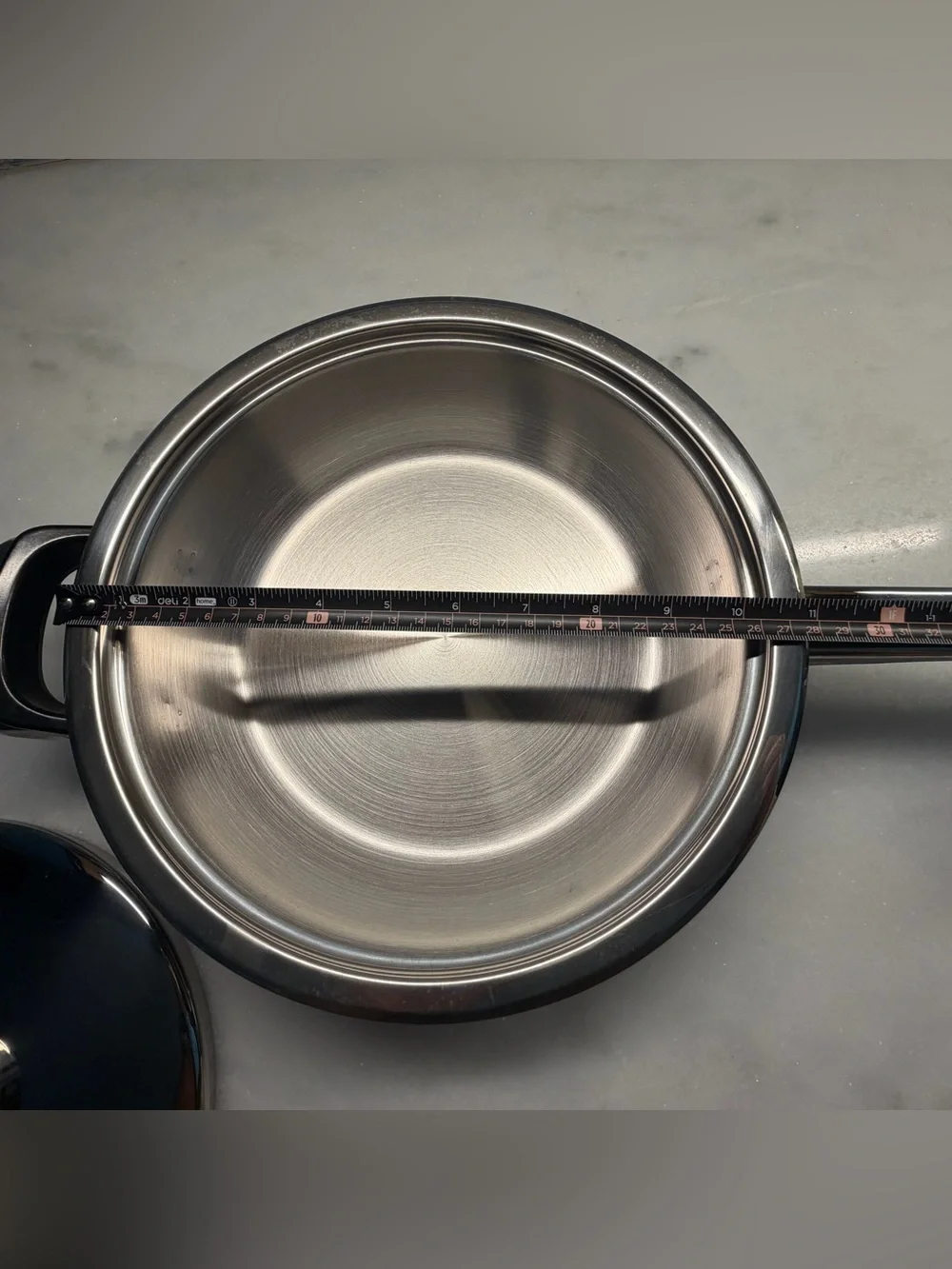 Rainbow 24cm Stainless Steel Saucepan Pot w/ Temp Gauge Vapo Lid 24 Element
